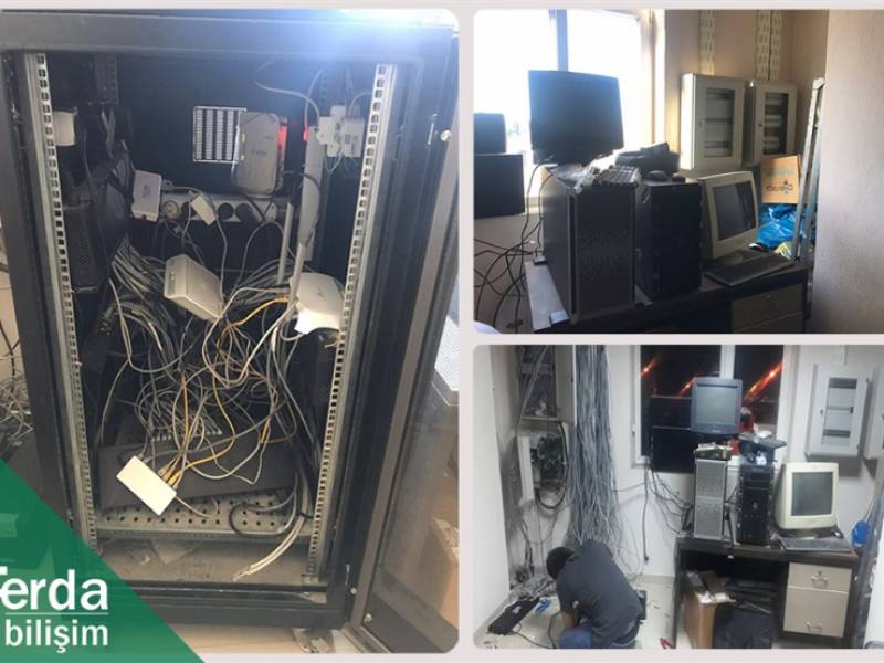 Çal Belediyesinin Network alt yapı